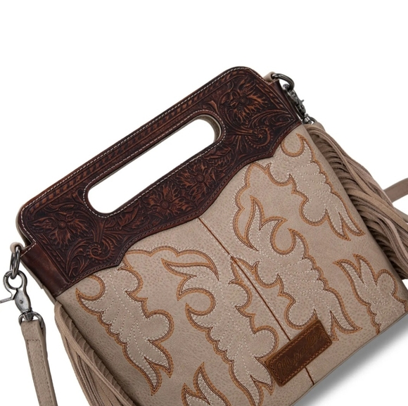 Wrangler Bootstitch Fringe Bag - Picture 4 of 5